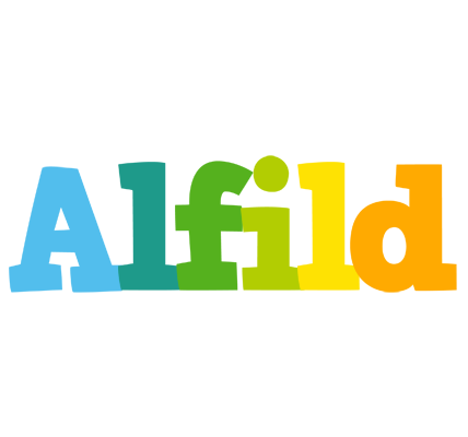 Alfild rainbows logo