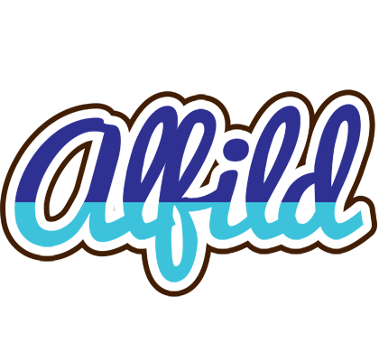 Alfild raining logo