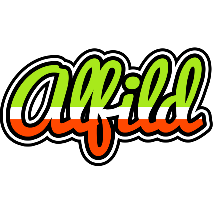 Alfild superfun logo