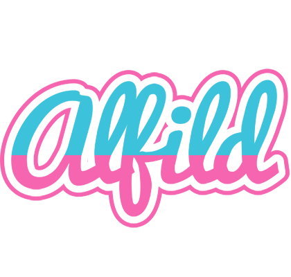 Alfild woman logo