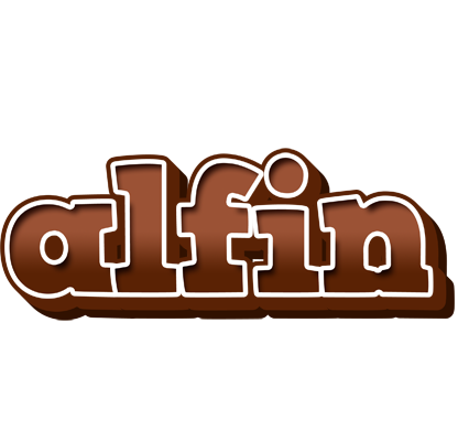 Alfin brownie logo