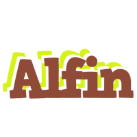 Alfin caffeebar logo