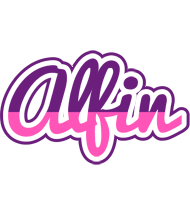 Alfin cheerful logo