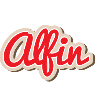 Alfin chocolate logo