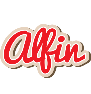Alfin chocolate logo
