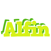 Alfin citrus logo