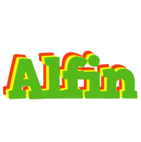 Alfin crocodile logo