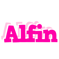 Alfin dancing logo