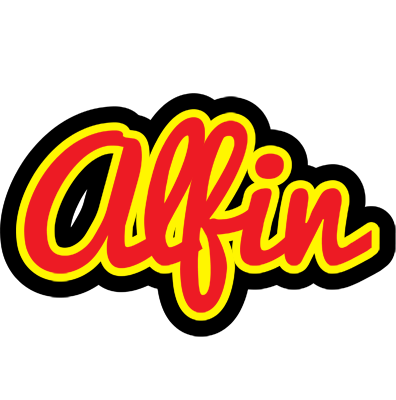 Alfin fireman logo