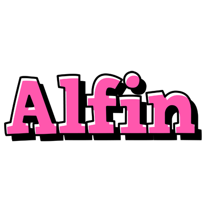 Alfin girlish logo