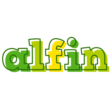 Alfin juice logo