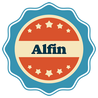 Alfin labels logo