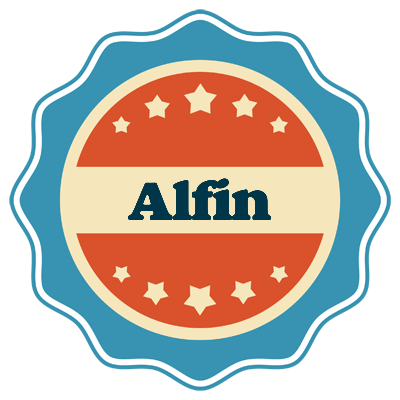 Alfin labels logo
