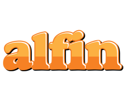 Alfin orange logo