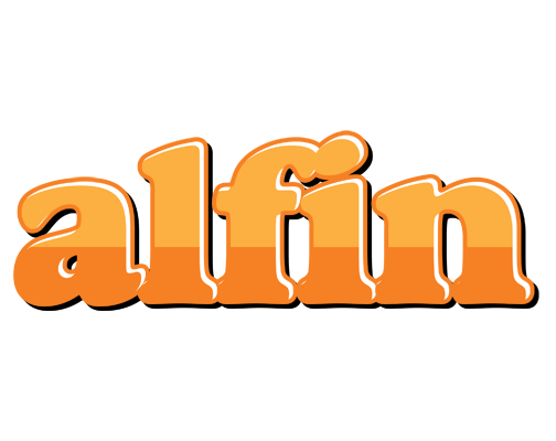 Alfin orange logo