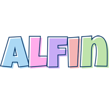 Alfin pastel logo