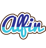 Alfin raining logo