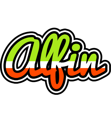 Alfin superfun logo