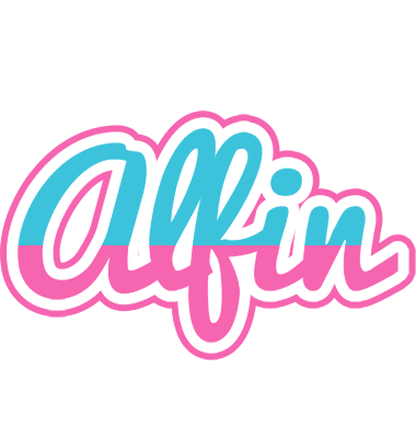 Alfin woman logo