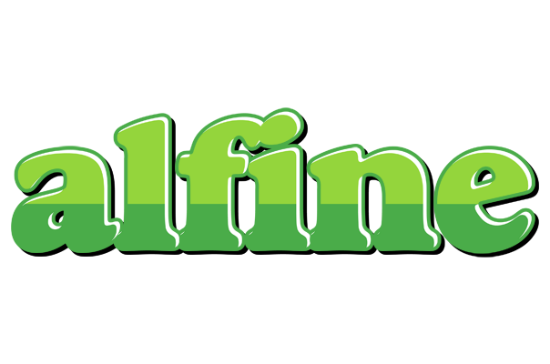 Alfine apple logo