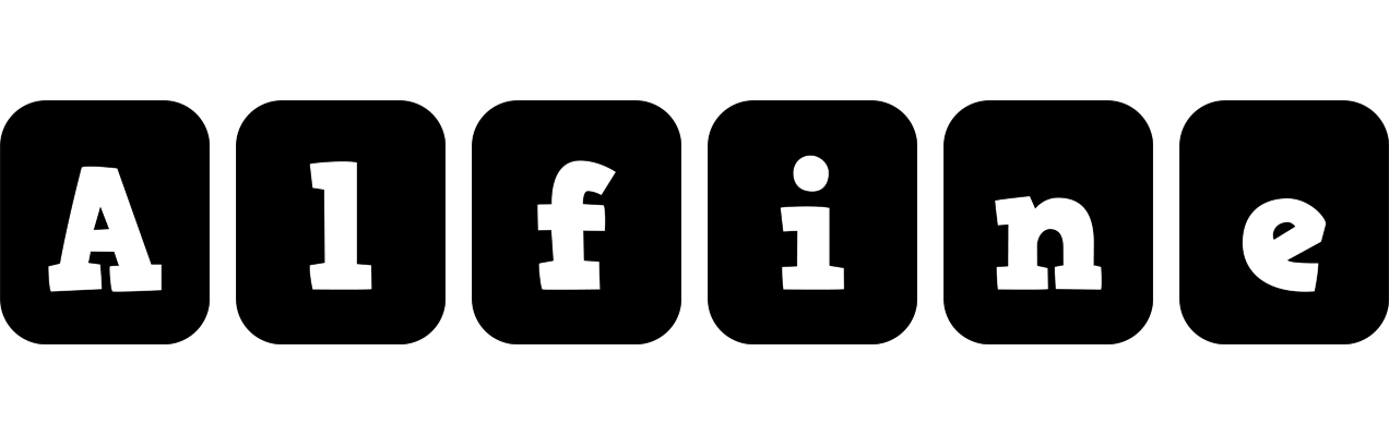Alfine box logo