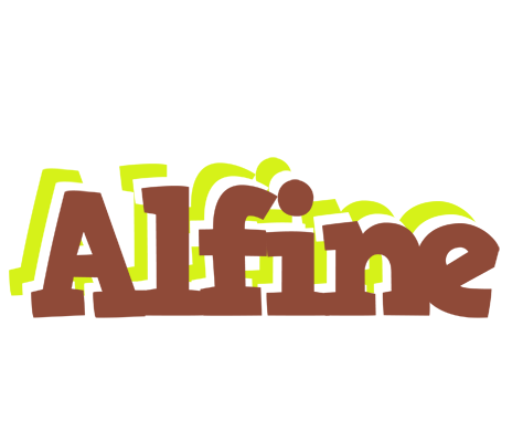 Alfine caffeebar logo