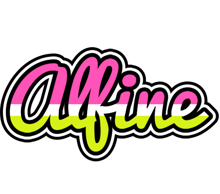 Alfine candies logo