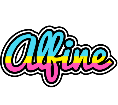 Alfine circus logo