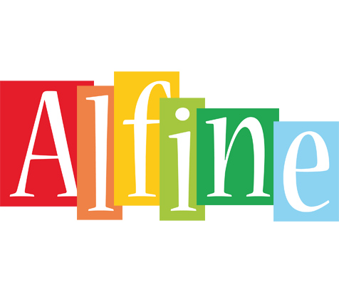 Alfine colors logo