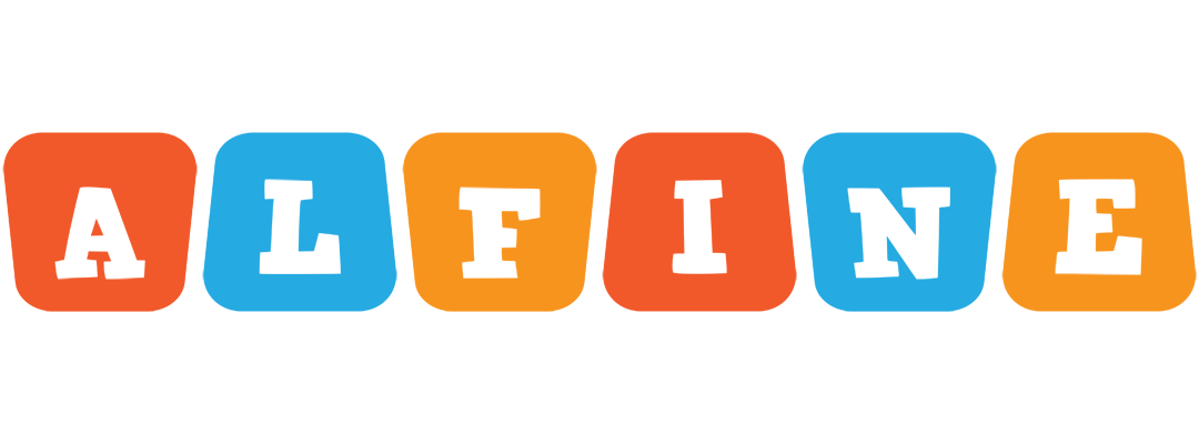 Alfine comics logo