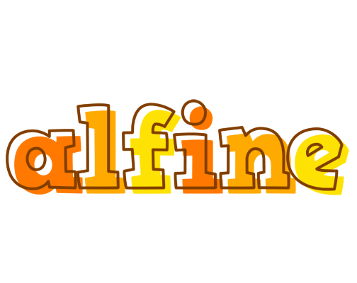 Alfine desert logo