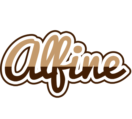 Alfine exclusive logo