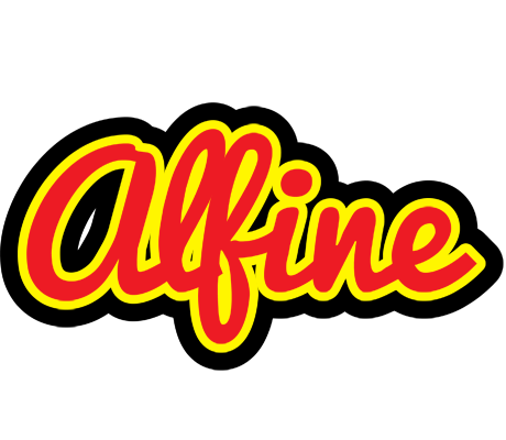 Alfine fireman logo