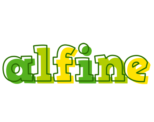 Alfine juice logo