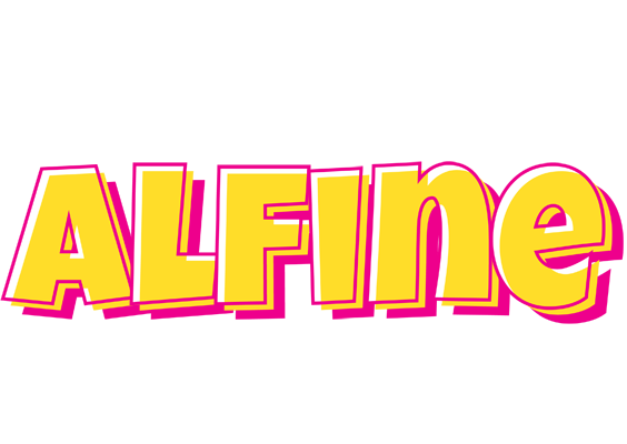 Alfine kaboom logo
