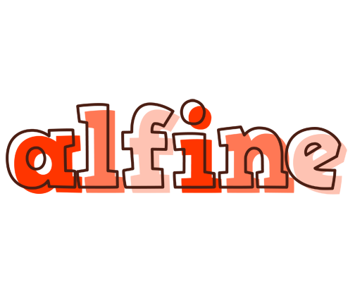 Alfine paint logo