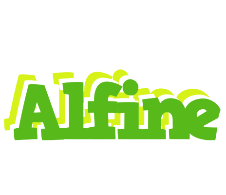 Alfine picnic logo