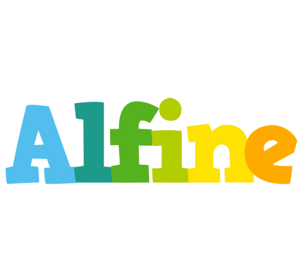 Alfine rainbows logo