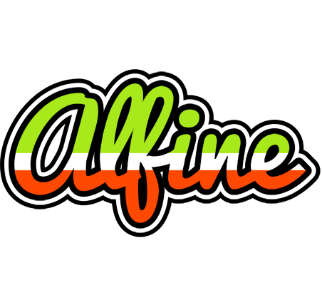 Alfine superfun logo