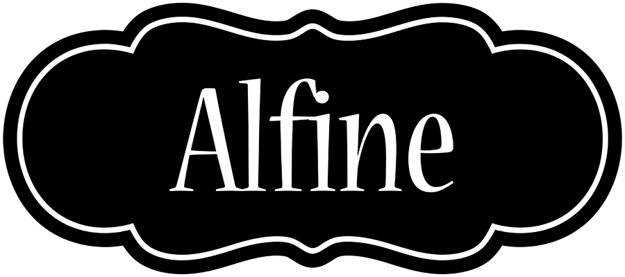 Alfine welcome logo