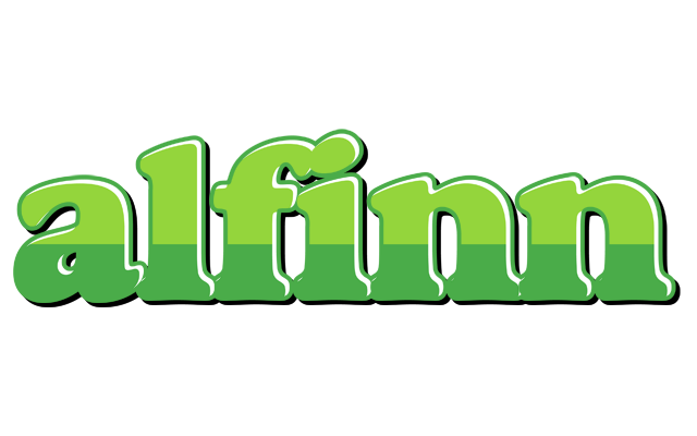 Alfinn apple logo