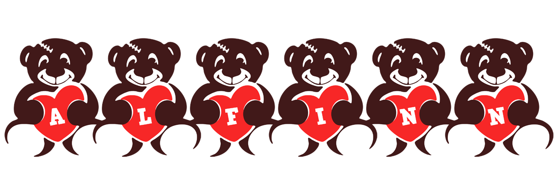Alfinn bear logo