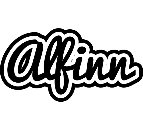 Alfinn chess logo