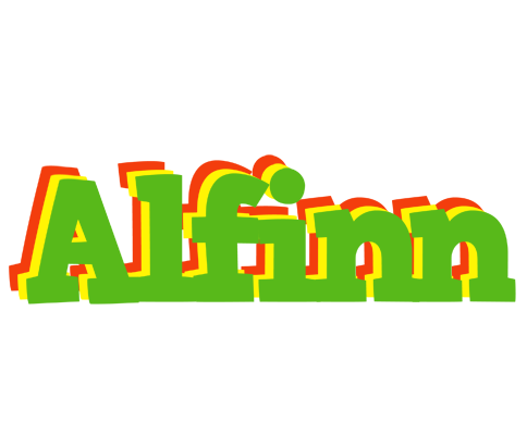 Alfinn crocodile logo