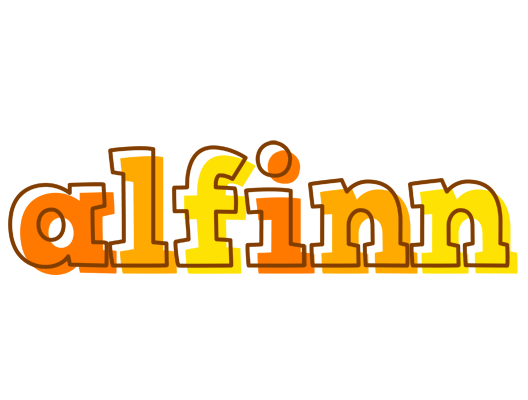 Alfinn desert logo