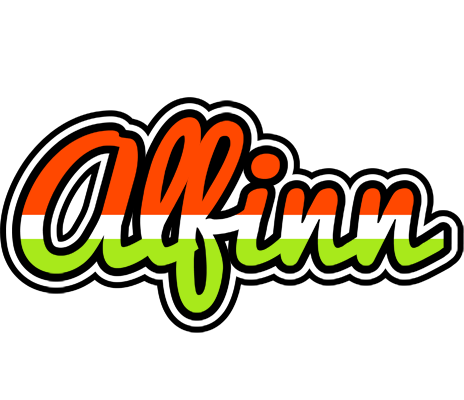 Alfinn exotic logo
