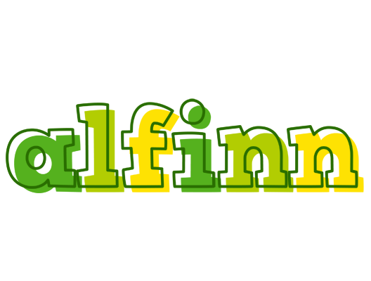 Alfinn juice logo