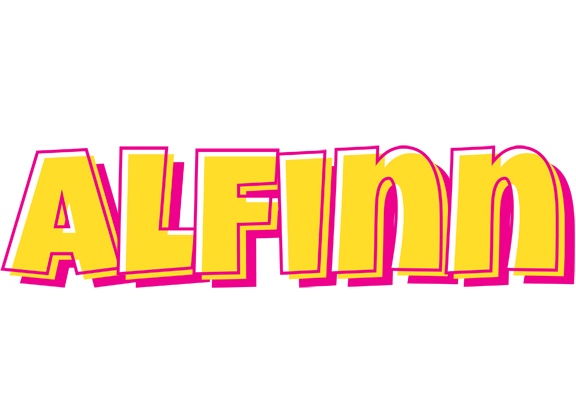 Alfinn kaboom logo