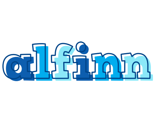 Alfinn sailor logo