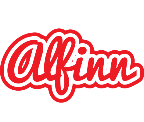 Alfinn sunshine logo